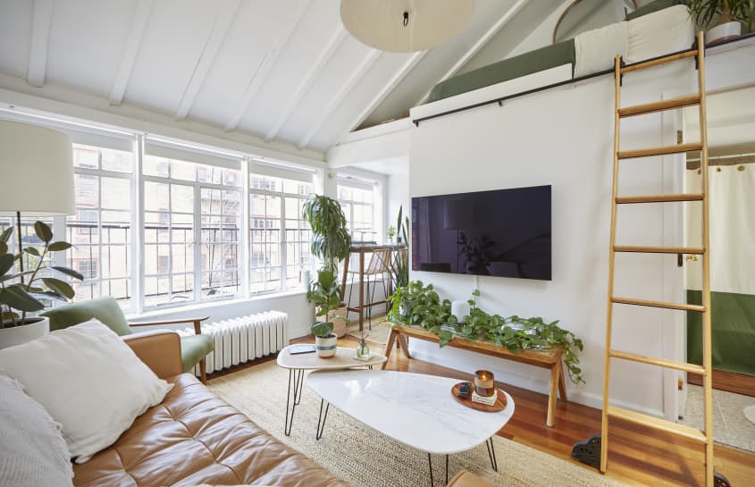 This Renter Wasn't Impressed by His NYC Loft — Until He Saw It on AT Apartment Therapy